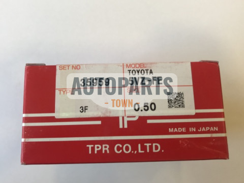 Кільця поршневі +0.50mm (к-кт на мотор) TOYOTA/LEXUS 5VZ-FE