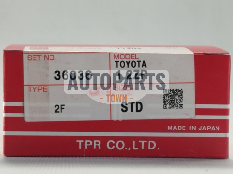 Кільця поршневі STD (к-кт на мотор) Toyota 1ZR-FE/2ZR-FE/3ZR-FE