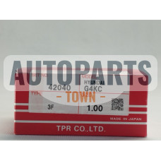 Кільця поршневі +1.00mm (к-кт на мотор) Hyundai G4KD THETA 2.0