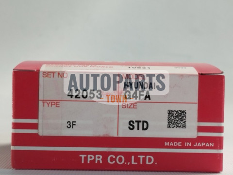 Кільця поршневі STD (к-кт на мотор) HYUNDAI/KIA G4FA GAMMA (23040-2B001)